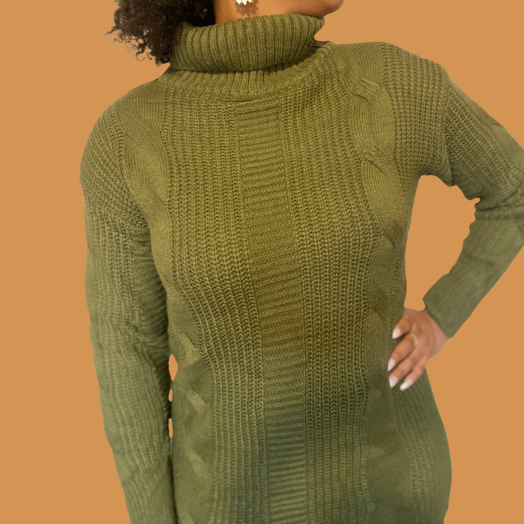 Winter Fever Sweater Dress