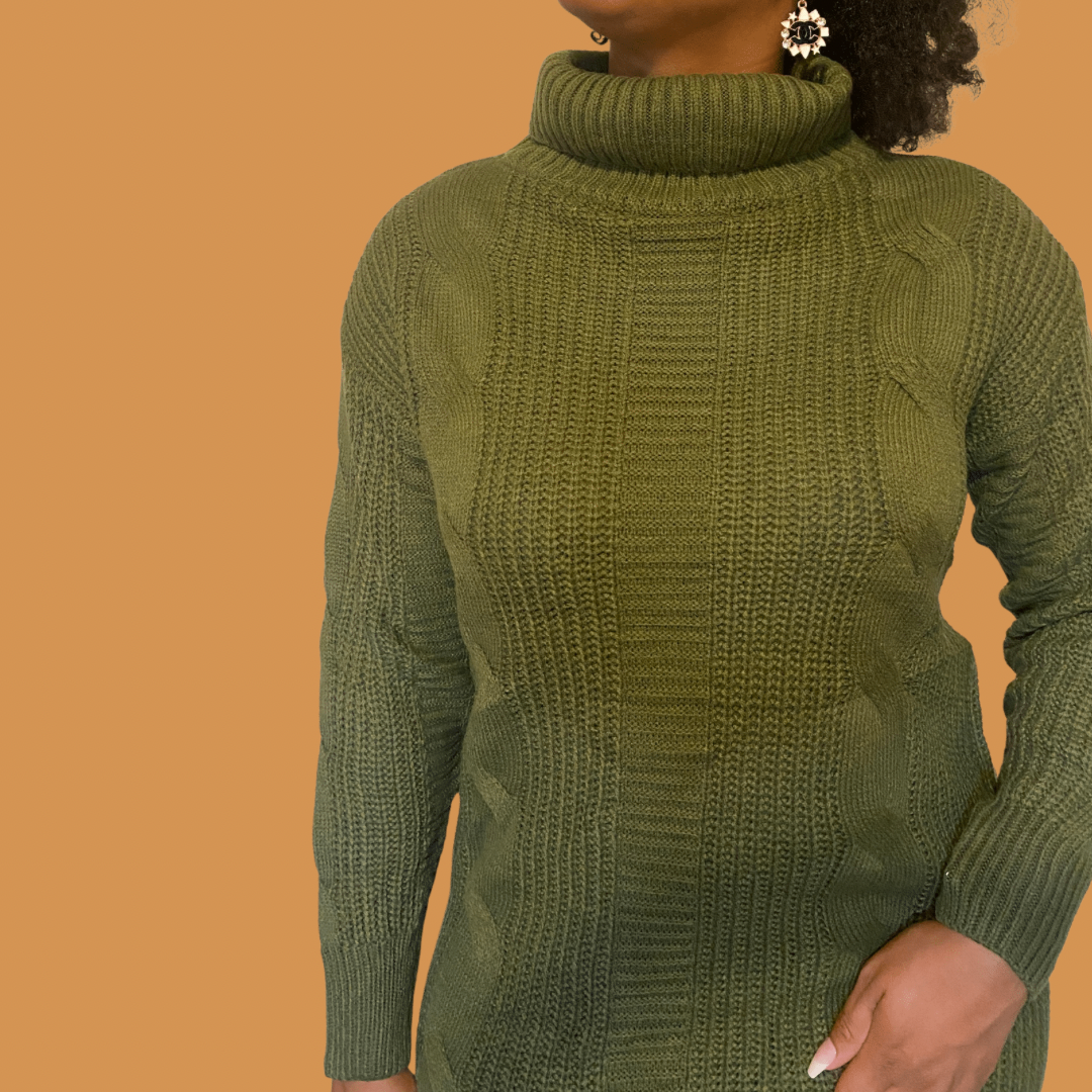 Winter Fever Sweater Dress