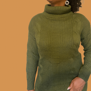 Winter Fever Sweater Dress