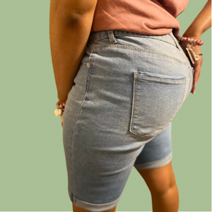 Tummy Hideaway Bermuda Shorts