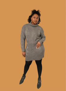 Winter Fever Sweater Dress